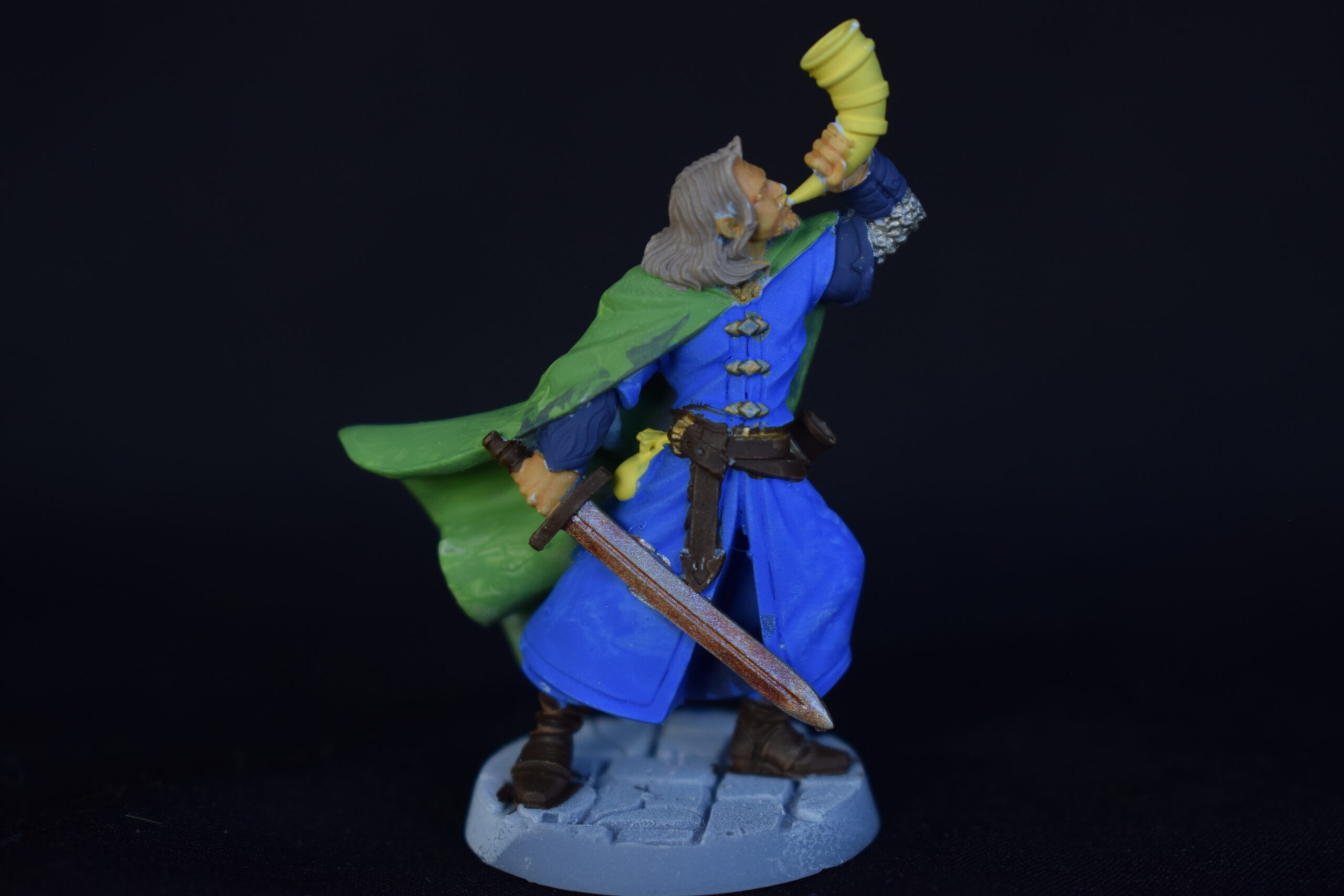 Warrior with the Battle Horn