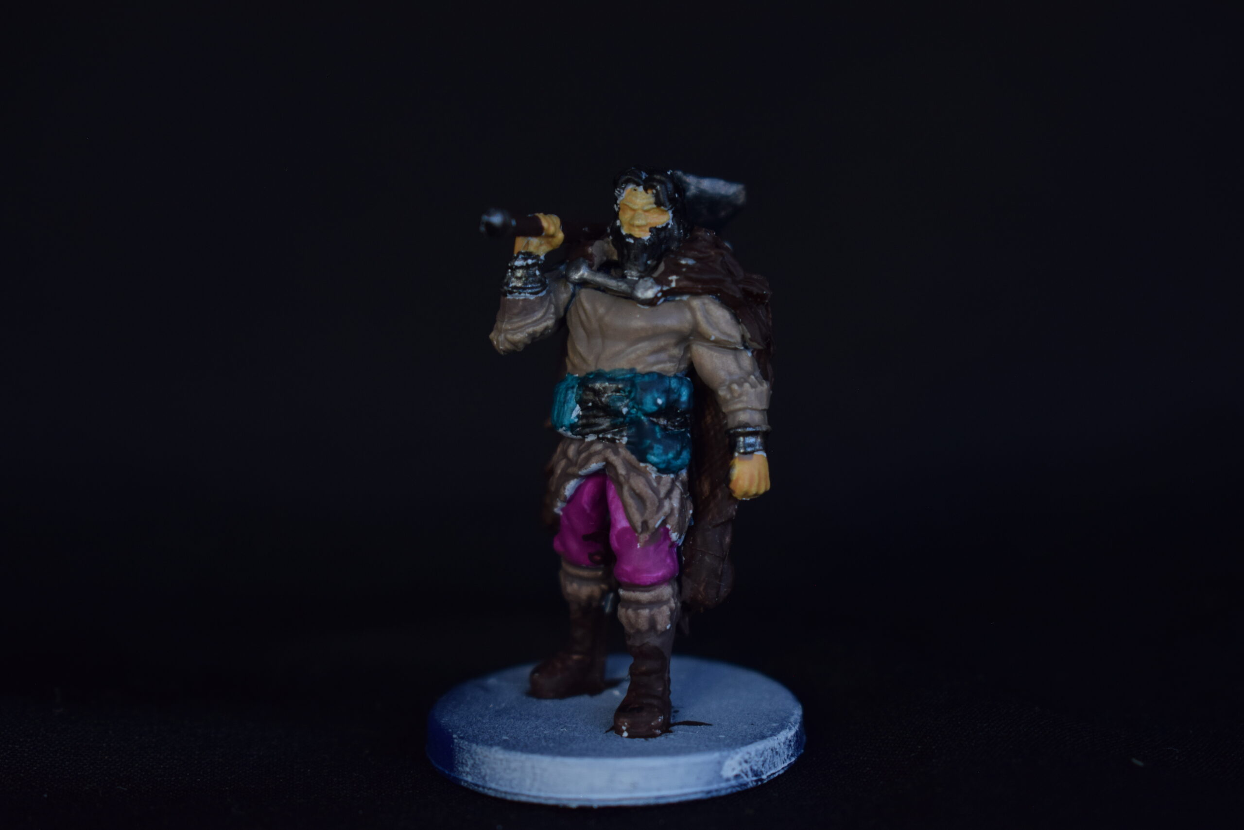 Human Bear Totem Barbarian