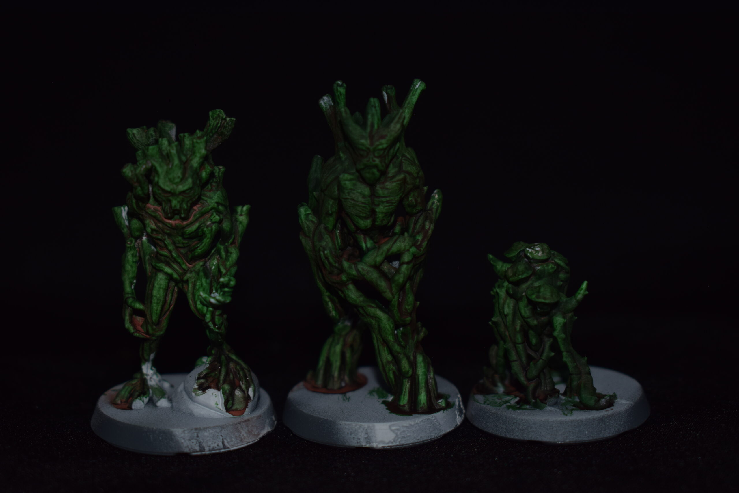 Twig Blights / Treants - 3 Miniature Set