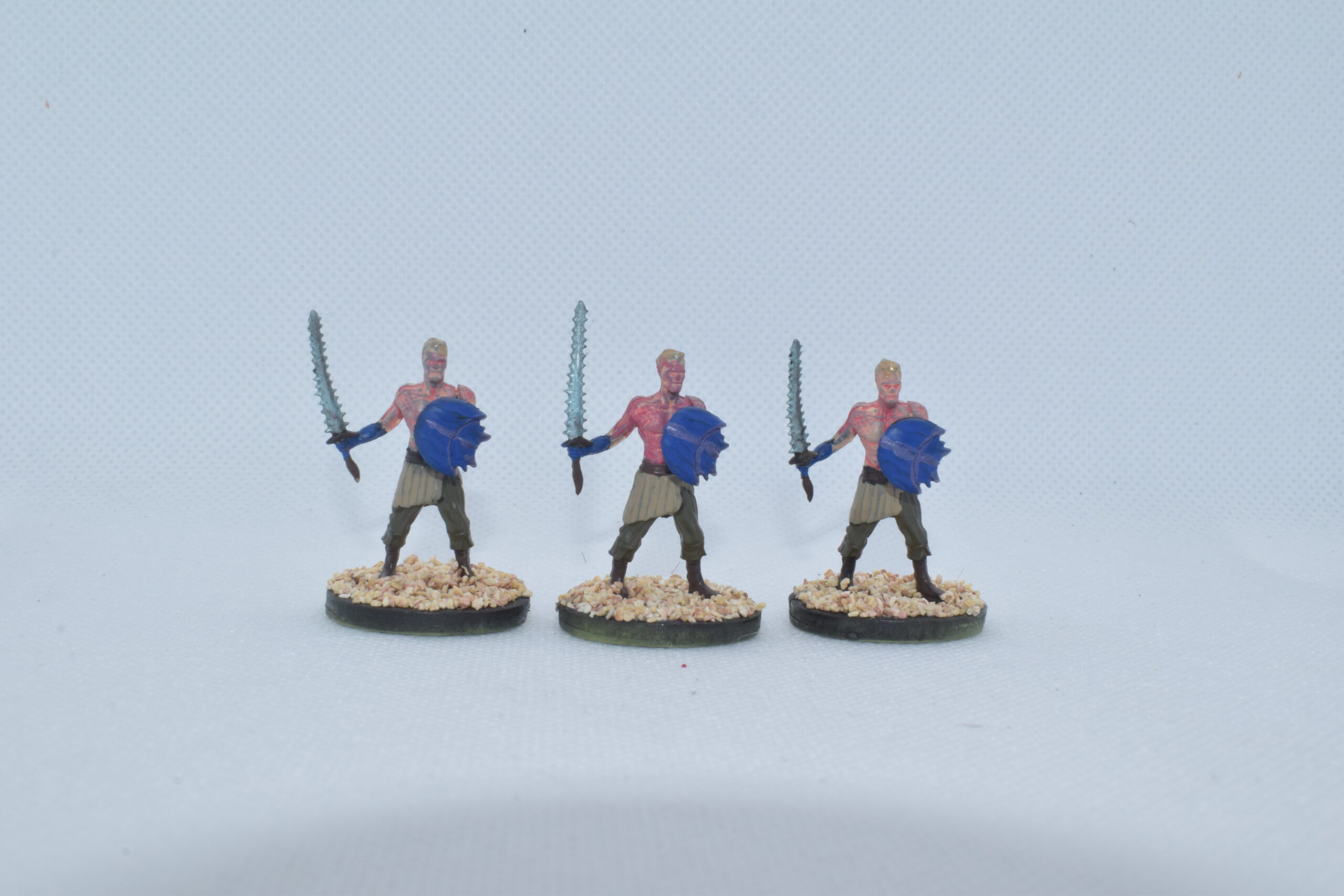 Water Cult Skirmishers  - 3 Miniature Set