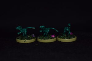 Velociraptors - 3 Miniature Set
