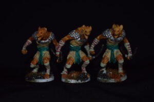 Gnoll Archers - 3 Miniature Set