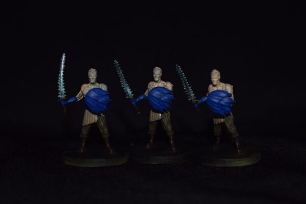 Water Cult Skirmishers - 3 Miniature Set