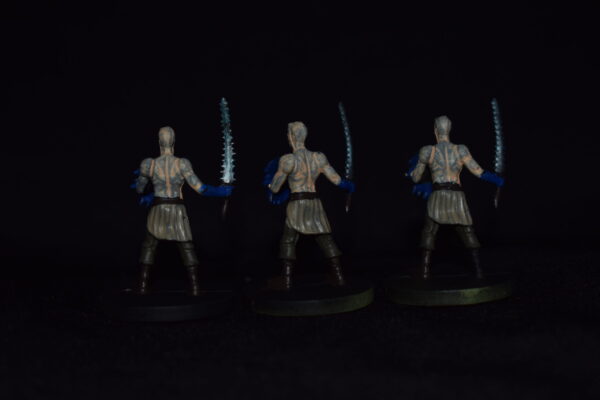 Water Cult Skirmishers - 3 Miniature Set