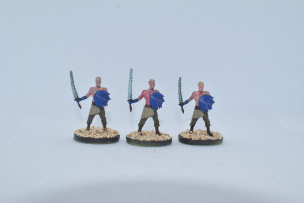 Water Cult Skirmishers - 3 Miniature Set