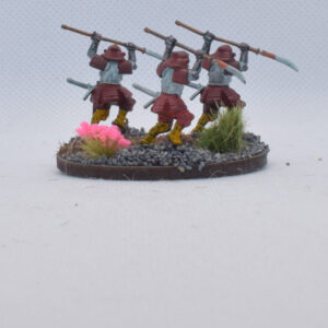 rpg-mini-411-close Samurai Warriors Set - Naginata Duelists