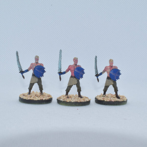 Water Cult Skirmishers - 3 Miniature Set