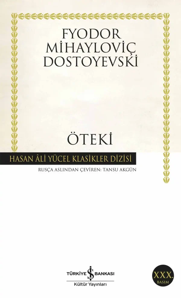 Öteki — temsili kapak görseli