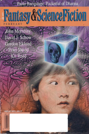 The Magazine of Fantasy & Science Fiction — February 1999 — temsili kapak görseli