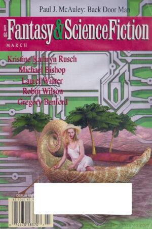 The Magazine of Fantasy & Science Fiction — March 1999 — temsili kapak görseli