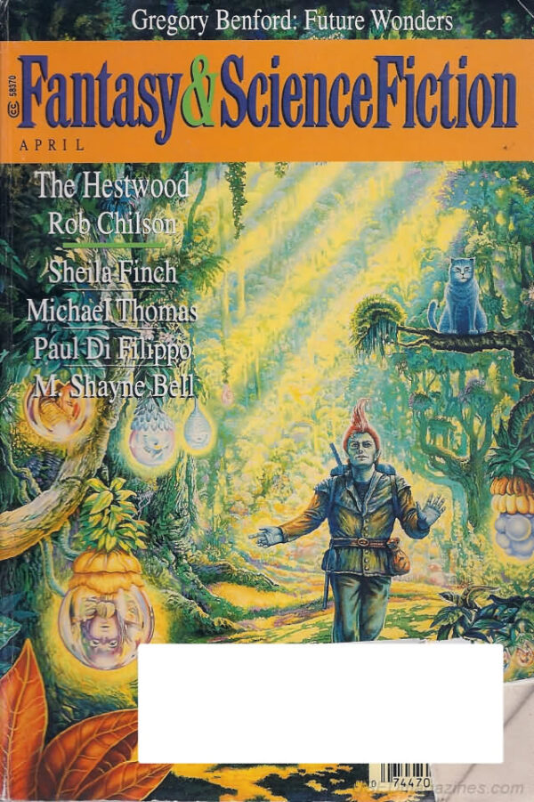 The Magazine of Fantasy & Science Fiction — April 1999 — temsili kapak görseli