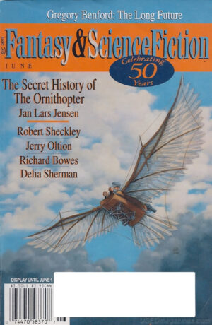 The Magazine of Fantasy & Science Fiction — June 1999 — temsili kapak görseli
