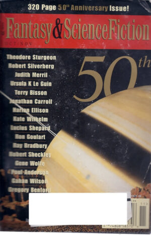 The Magazine of Fantasy & Science Fiction — October/November 1999 — temsili kapak görseli